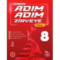 Newton Yayınları 8. Sınıf Türkçe Adım Adım Zirveye Soru Bankası Yeni