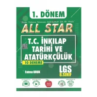 Newton Yayınları LGS İnkılap Tarihi 1.Dönem 10 Deneme Sınavı