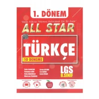 Newton Yayınları LGS Türkçe 1.Dönem 10 Deneme Sınavı