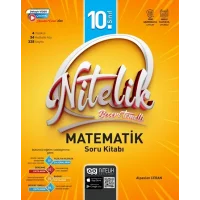 Nitelik 10.Sınıf Beceri Temelli Matematik Soru Kitabı Yeni