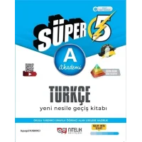 Nitelik 5. Sınıf Süper Türkçe A (Akademi) Yeni Nesile Geçiş Kitabı