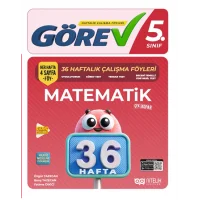 Nitelik 5.Sınıf Görev Matematik 36 Haftalık Çalışma Föyleri