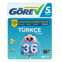 Nitelik 5.Sınıf Görev Türkçe 36 Haftalık Çalışma Föyleri