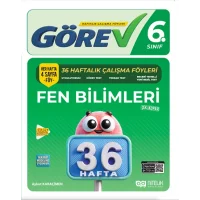 Nitelik 6.Sınıf Görev Fen Bilimleri 36 Haftalık Çalışma Föyleri