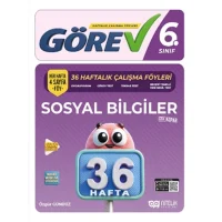 Nitelik 6.Sınıf Görev Sosyal Bilgiler 36 Haftalık Çalışma Föyleri
