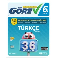 Nitelik 6.Sınıf Görev Türkçe 36 Haftalık Çalışma Föyleri