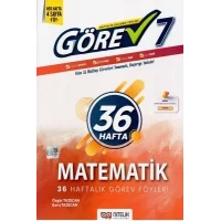 Nitelik 7. Sınıf Görev Matematik 36 Haftalık Görev Föyleri Yeni