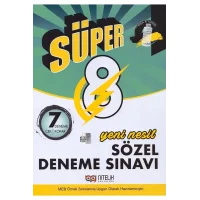 Nitelik 8.sınıf Yeni Nesil Süper Sözel 7 Deneme