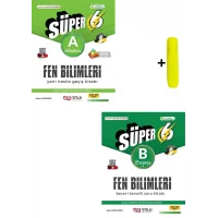 Nitelik Yayınları 6. Sınıf Fen Bilimleri (A) (B) Beceri Temelli Soru Kitabı Seti Yeni