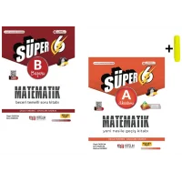 Nitelik Yayınları 6. Sınıf Matematik (A) (B) Beceri Temelli Soru Kitabı Seti Yeni