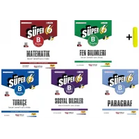 Nitelik Yayınları 6. Sınıf Süper B ( Başarı) Tüm Dersler Soru Bankası Seti 5 Kitap