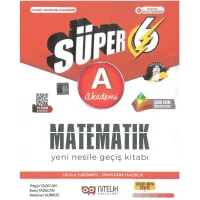 Nitelik Yayınları 6. Sınıf Süper Matematik A Yeni Nesile Geçiş Kitabı Yeni