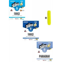 Nitelik Yayınları 6. Sınıf Türkçe (A) (B) Paragraf Beceri Temelli Soru Kitabı Seti Yeni