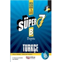 Nitelik Yayınları 7. Sınıf Süper B ( Başarı) Türkçe Soru Bankası