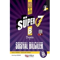 Nitelik Yayınları 7. Sınıf Yeni Nesil Süper Sosyal Bilgiler Soru Kitabı (B)
