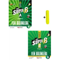 Nitelik Yayınları 8. Sınıf Fen Bilimleri (A) (B) Beceri Temelli Soru Kitabı Seti Yeni