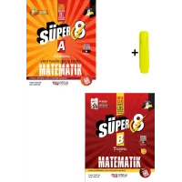 Nitelik Yayınları 8. Sınıf Matematik (A) (B) Beceri Temelli Soru Kitabı Seti Yeni