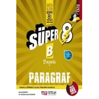 Nitelik Yayınları 8.Sınıf Yeni Nesil Süper Paragraf Soru Kitabı
