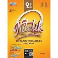 Nitelik Yayınları 9. Sınıf Din Kültürü ve Ahlak Bilgisi Soru Kitabı Beceri Temelli