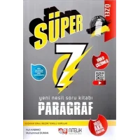 Nitelik Yayınları Süper 7. Sınıf Paragraf Yeni Nesil Soru Kitabı