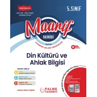 Palme 5.Sınıf Maarif Serisi Din Kültürü Haftalık Deneme (39 Föy)
