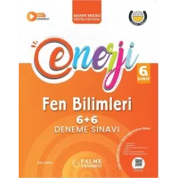 Palme 6.Sınıf Enerji 6+6 Fen Bilimleri Deneme Sınavı Yeni
