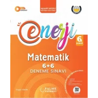 Palme 6.Sınıf Enerji 6+6 Matematik Deneme Sınavı Yeni