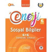 Palme 6.Sınıf Enerji 6+6 Sosyal Bilgiler Deneme Sınavı Yeni