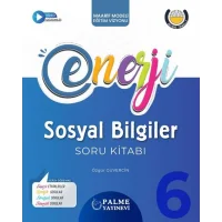Palme 6.Sınıf Enerji Sosyal Bilgiler Soru Kitabı Yeni