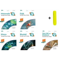 Palme 9.SINIF Joker Matematik Fen Türkçe Tematik Soru Kitabı Seti 5 Kitap Yeni