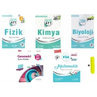 Palme AYT Matematik Geometri Fizik Kimya Biyoloji Soru Kitabı Seti Yeni