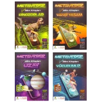 Palme Boyut Metaverse Çocuk Bilim Kitapları Serisi 4 Kitap