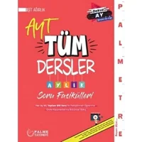 Palme Palme YKS AYT Tüm Dersler Aylık Soru Fasikülleri Eşit Ağırlık *yeni*