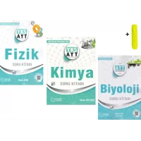 Palme Yayıncılık AYT Fizik Kimya Biyoloji Soru Kitabı Seti Yeni