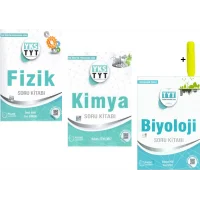 Palme Yayıncılık TYT Fizik Kimya Biyoloji Soru Kitabı Seti Yeni