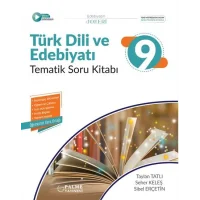 Palme Yayınevi 9. Sınıf Joker Türk Dili Edebiyatı Soru Kitabı Tematik Yeni