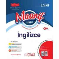 Palme Yayınları 6. Sınıf Maarif Serisi İngilizce Haftalık Deneme 44 Föy