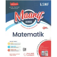 Palme Yayınları 6. Sınıf Maarif Serisi Matematik Haftalık Deneme 41 Föy