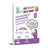 Sinan Kuzucu 2026 LGS 8. Sınıf Dİn Kültürü Soru Bankası