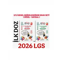 Sinan Kuzucu 8. Sınıf 2026 İlk Doz 12li Genel Değerlendirme Sınav Seti