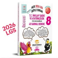 Sinan Kuzucu 8. Sınıf İlk Doz Sarmal Branş Denemeleri İnkılap Tarihi 2026 LGS