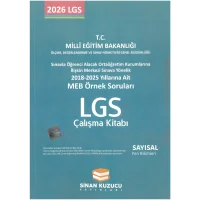 Sinan Kuzucu Meb Örnek Soruları Fen Bilimleri Çalışma Kitabı Yeni