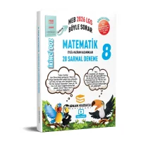 Sinan Kuzucu Yayınları 2026 8. Sınıf Matematik İkinci Doz Sarmal Branş Denemeleri