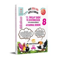Sinan Kuzucu Yayınları 2026 8. Sınıf Lgs T.c. İnkılap Tarihi İkinci Doz 40 Sarmal Deneme