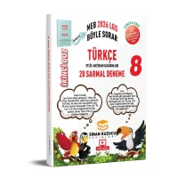 Sinan Kuzucu Yayınları 2026 8. Sınıf Türkçe İkinci Doz Sarmal Branş Denemeleri