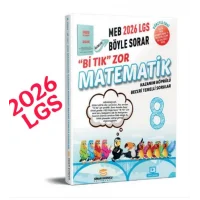 Sinan Kuzucu Yayınları 2026 8. Sınıf Bi Tık Zor Matematik Soru Bankası
