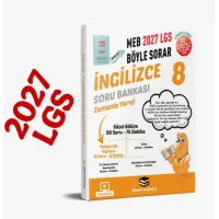 Sinan Kuzucu Yayınları 2027 8. Sınıf Lgs Ingilizce Soru Bankası