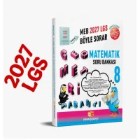 Sinan Kuzucu Yayınları Geometri Tabanlı Matematik Soru Bankası (8. Sınıf 2027 Meb Böyle Sorar)
