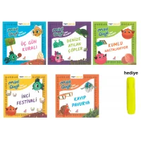 TRT Çocuk Mavi Dünyadan Masallar 5 Kitap Okul Öncesi