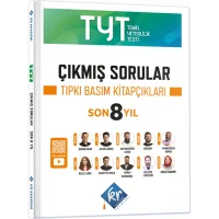 TYT Çıkmış Sorular Son 8 Yıl Tıpkı Basım Kitapçıkları KR Akademi Yayınları